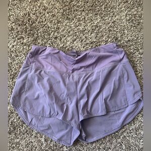 Lululemon Athletica Lavender Athletic Shorts